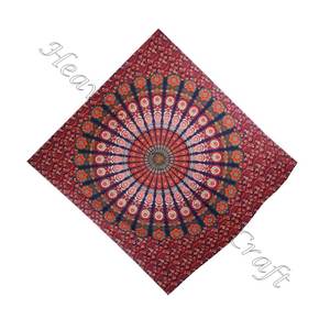 Tapisserie de Mandala à impression numérique, taille personnalisée, moderne, élégante, pour tenture murale, tapisserie de Mandala personnalisée - Product Image 1