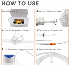 1000ml Elektrische Einlauf Kit Einlauf eimer - Product Image 4