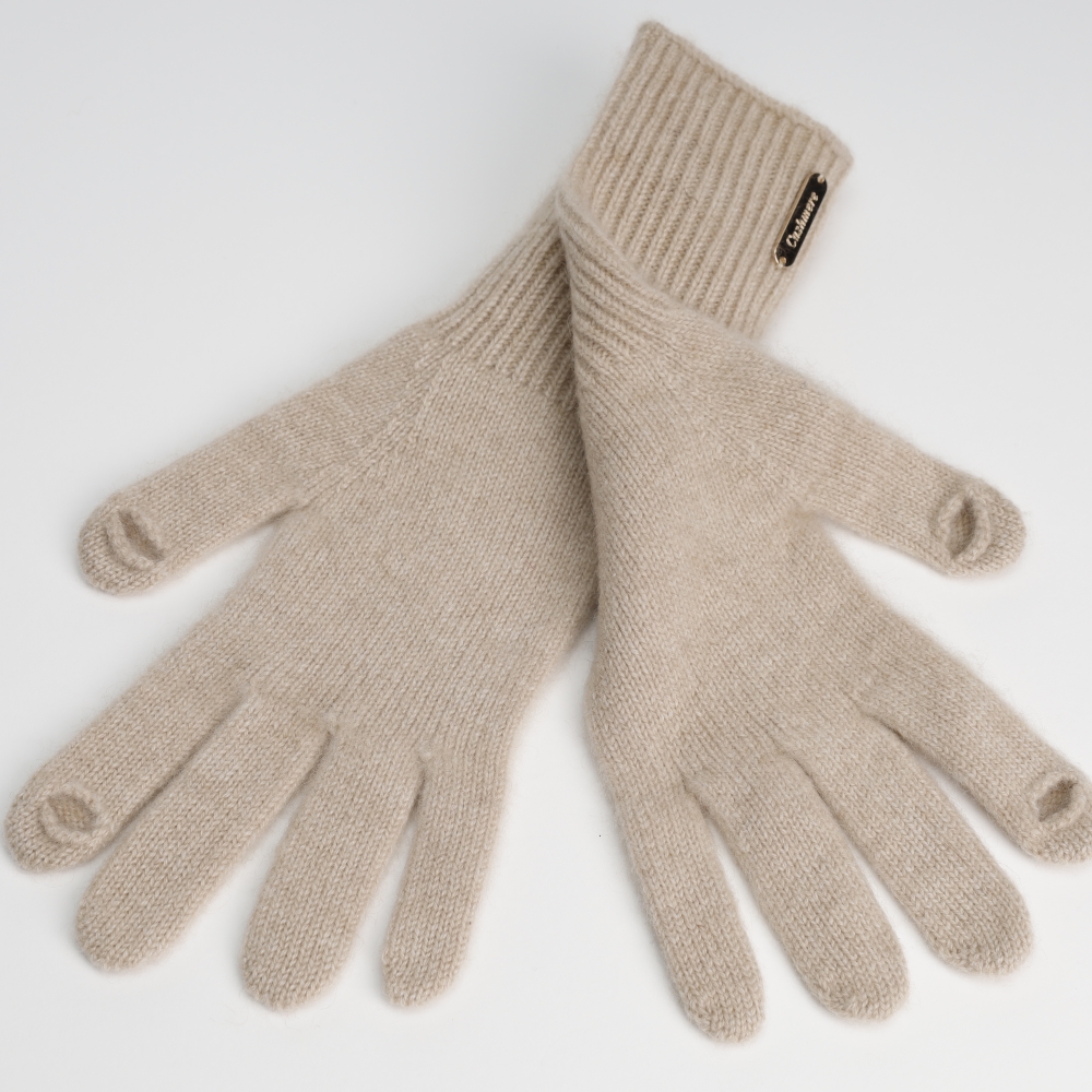 Warm Elegant Winter Touchscreen Gloves for Women 100% Organic Cashmere Mongolia-Eco-Friendly Thermal Ski-Friendly Breathable