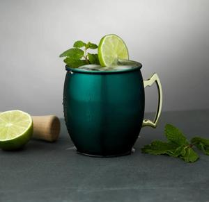 Haute Qualité Moscou Mule Chope À Bière Fonction Personnalisée Professionnel Barware Outils Écologique Cuivre et PC Matériel Bet Vente - Product Image 2