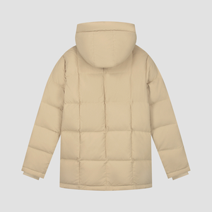 Fabricante de Chaquetas Acolchadas de Invierno de Lona Personalizadas OEM, Chaqueta Acolchada Premium con Cremallera, Ligera, Cálida, Estilo Urbano para Tiendas Minoristas al por Mayor - Product Image 2