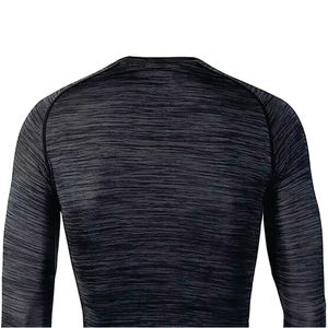 Pas cher Prix Exigible Hommes Rash Guard Spandex MMA Rash Guard Compression À Manches Longues BJJ Rash Guard - Product Image 4