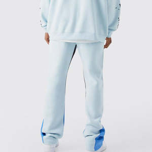 Produit populaire Vente en gros Survêtement évasé de haute qualité Personnalisé Vente en gros Tenue décontractée Grande taille Ensemble de jogging pour homme Survêtement évasé - Product Image 4