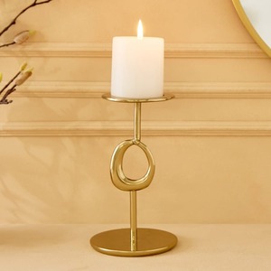 Heavy Metal <b>Candle</b> Holder with Unique Design for Dinner Room Wood <b>Candle</b> Holders <b>Lanterns</b> <b>Candle</b> Jars - Product Image 1