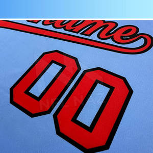 Conjunto de Camiseta de Béisbol para Hombre, Talla Grande, Color y Logotipo Personalizados, Tela Sublimada, Ligera, Secado Rápido, Ropa Deportiva de Equipo - Product Image 4