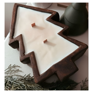 Bol à bougie en bois de luxe, fait à la main avec des couvercles, pour une décoration intérieure élégante et des mariages, prix bas - Product Image 2