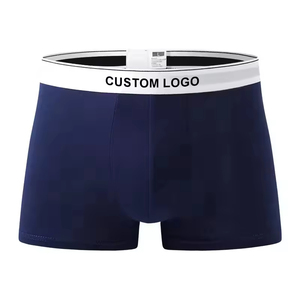 OEM Custom Brand Logo Plus Size <strong>Men</strong> Underwear 95% Cotton Soild Color <strong>Men's</strong> <strong>Briefs</strong> &amp; Boxers for Summer - Product Image 2