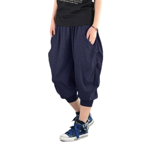 Pantalones Jogger de lana de gran tamaño para hombre, diseño totalmente personalizable, elegantes pantalones de invierno con entrepierna, talla grande al por mayor - Product Image 4