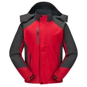 Vestes de randonnée en plein air de conception supérieure de couleur personnalisée à vendre Vestes de randonnée en plein air imperméables en polyester - Product Image 1