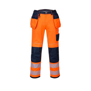 Vente en gros sur mesure Bande réfléchissante respirante haute visibilité pour hommes Pantalon de travail Toile en nylon à séchage rapide Toile en polyester moyen - Product Image 5