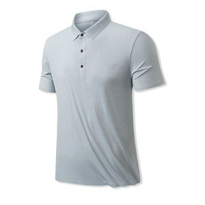 Polo de algodón para hombre, Polo fino y transpirable a la moda - Product Image 6