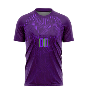 Latest Custom Design Solid Color Sublimation Printing Soccer Wear Team <b>Shirt</b> and Shorts Simple Football Top Jersey - Product Image 1