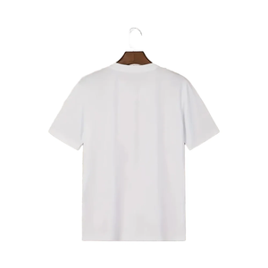 เสื้อยืดผ้าฝ้าย100% สำหรับผู้ชาย, เสื้อยืดแขนสั้นโอเวอร์ไซส์ฤดูร้อนเสื้อลำลองสีพื้นสต็อก12สี - Product Image 6