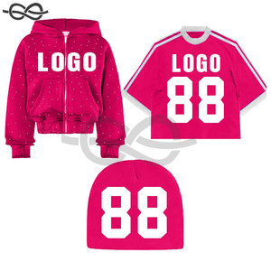 100% Cotton Oversized Printed Hoodies Trendy Streetwear Beanies Boxy T-<b>Shirts</b> for <b>Men</b> Breathable Winter Season Wholesale Price - Product Image 2