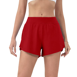 Fabricant OEM Logo personnalisé Shorts légers pour femmes pour Shorts de course à séchage rapide 3 pouces tissés Running Fitness Shorts pour femmes - Product Image 2
