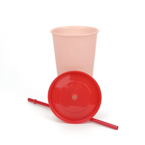 Vasos que cambian de color <span class=keywords><strong>con</strong></span> tapas y popotes para adultos reutilizables de 24 onzas <span class=keywords><strong>con</strong></span> tapas y popotes - Product Image 3