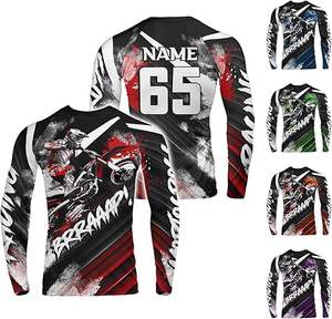 2025 último estilo personalizado de alta calidad Rush Guard para hombres OEM Logo personalizado Rash Guard con Rush Gurads - Product Image 1