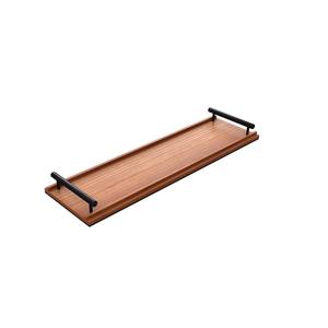 Plateau carré en bois de meilleure qualité décoration de plateau de service pour la cuisine, la maison et les hôtels - Product Image 4