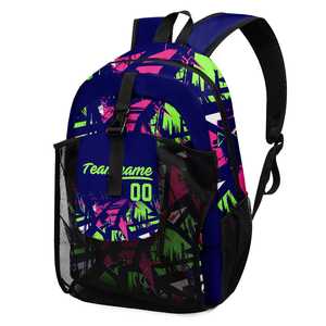 Wholesale Unisex Cheerleading <b>Backpack</b> with Glitter Embroidery Logo Sublimation <b>Backpacks</b> Polyester Lining Stylish Design - Product Image 3