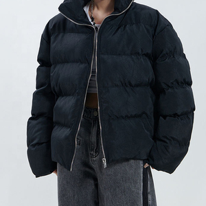 <b>Lightweight</b> Men's Winter Plus Size Bubble Puffer Jacket Men Outdoor Quilting <b>Coat</b> Zipper Custom Logo <b>Long</b> Regular Length - Product Image 2