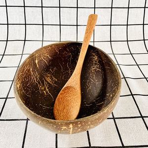 Bol en coquille de noix de coco naturelle faite à la main du Vietnam - Product Image 5