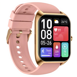 นาฬิกาอัจฉริยะ Sower Smart Watch P113 หน้าจอสัมผัส TFT ขนาด 2.02 นิ้ว กันน้ำ IP68 พร้อมฟังก์ชั่นติดตามอัตราการเต้นของหัวใจ นาฬิกาออกกำลังกายสำหรับทุกเพศ - Product Image 2