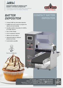 เครื่องหยอดแป้งเค้กอัตโนมัติปรับความเร็วได้เครื่องหยอดแป้งเค้กโลหะทำจากสแตนเลส - Product Image 3