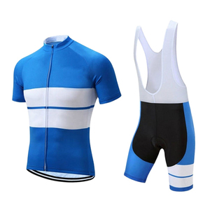 Conjunto de Uniforme de Ciclismo Transpirable Personalizable para Hombre, Diseño de Jersey y Pantalones Cortos con Logotipo Frontal para Equipos Deportivos - Product Image 6