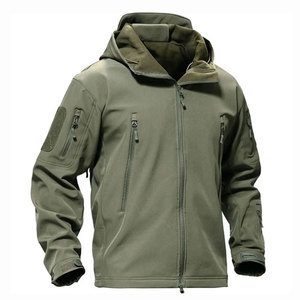 Vêtements de rue, vêtements de randonnée, vêtements de travail pour hommes, imperméables, multi-poches zippées, vestes softshell d'hiver - Product Image 6