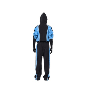Custom <strong>2</strong>-Piece Breathable Winter Jogging Track Suits Zip-Up Polyester/Cotton Set for Men Women Wind Breaker Tracksuit - Product Image 4