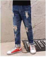 Nuevos Jeans de Mezclilla para Hombre, Diseño Personalizado, Alta Calidad, Transpirables, Color Sólido, Lavado a la Piedra, Ecológicos, Estilo Gótico, con Botones, para Invierno, Hip Hop