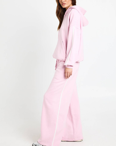 Conjunto Deportivo de Algodón Ecológico y Sostenible para Mujer, Otoño-Invierno, Ropa Deportiva de Moda para Exteriores, Talla Grande, Sudadera con Capucha - Product Image 4