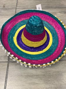 Mexico <b>Straw</b> Sombrero <b>Hat</b> - <b>Men</b> Women <b>Straw</b> <b>Hat</b> - Factory Sombrero Mexican <b>Straw</b> <b>Hat</b> with Multi-colored - Product Image 2