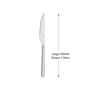 Couteau à découper la viande Mr.Spoon Serie Esencia en acier inoxydable 230 mm 13/0, compatible lave-vaisselle, design classique, manche monobloc - Product Image 2