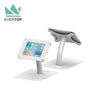Soporte de Seguridad para Tablet LSF01-B de 10 y 13 Pulgadas, Soporte de Exhibición Antirrobo con Base para Piso, Personalizable, para iPad