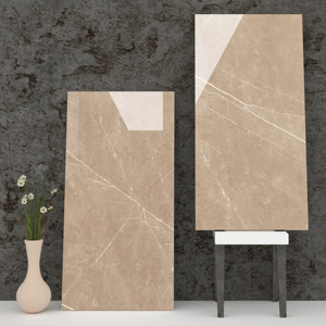 Proveedores indios Las baldosas esmaltadas de porcelana cerámica más baratas 600X1200mm Fabricación en India para salir de la habitación. - Product Image 1