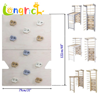 Structure d'escalade pliable à 8 niveaux pour aire de jeux extérieure, balançoires, parc de trampolines, parc d'aventure, échelle suédoise