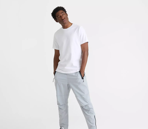 Pantalones estilo Chinos de corte cónico, pantalones ligeros de secado rápido para exteriores, pantalones holgados de calle Hip Hop - Product Image 1