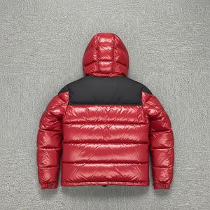 Blouson Bomber en Toile Léger avec Cache-Visage Intégral, Résistant à l'Eau, Logo Frontal, Hiver, Personnalisation de Marque pour Hommes - Product Image 4