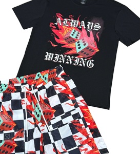 Dernier modèle de survêtement décontracté pour jeunes adultes ensemble d'été à la mode unisexe OEM personnalisé en tissu respirant à séchage rapide - Product Image 5