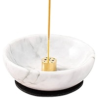 High Quality Natural Marble <b>Incense</b> <b>Holder</b> Elegant Handmade <b>Incense</b> Burner Holes <b>for</b> <b>Stick</b> <b>Incense</b> Best Design Stone Product - Product Image 2