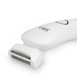 Afeitadora Eléctrica Húmeda y Seca para Mujer con Doble Cuchilla, Afeitadora Rotatoria de Láminas Impermeable IPX7 para Cara y Cuerpo, Piezas de Repuesto Lavables - Product Image 3