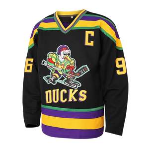 Customized Embroidery Ice Hockey Jersey Breathable Made in Pakistan Breathable wholesale price cheap rate OEM services - Product Image 1
