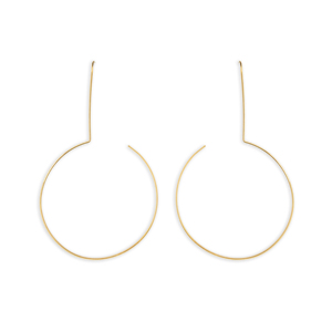 CUCOCUCA YXQ E379 Orecchini a perno/goccia in acciaio inossidabile dorato Scelta alla moda per un look elegante quotidiano dal design lineare e pulito - Product Image 1