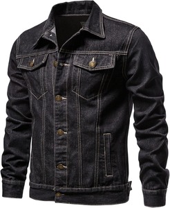Veste en jean colorée en coton 100% tricoté pour homme, douce, respirante, décontractée, streetwear, durable, vêtements d'extérieur tendance, fournisseur premium - Product Image 4