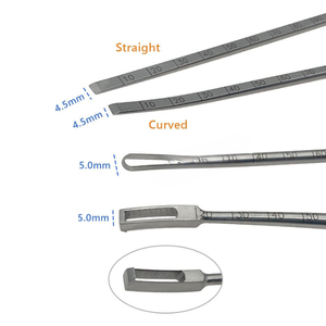 Surgiright Vértebra Disco Intervertebral Escariador Inoxidable Intervertebral Escariador Mango de Silicona Instrumentos de Cirugía Ortopédica - Product Image 5