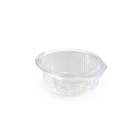 Gobelet à sauce en plastique transparent Hevdem de 50 ml avec couvercle, emballage alimentaire jetable pour restaurants et traiteurs