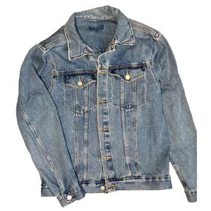 2024 nouveauté veste en jean pour hommes sur mesure Service OEM avec techniques lavées col rabattu conception d'hiver - Product Image 2