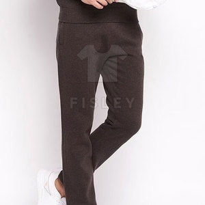 OEM Men's Long Sleeve Sweat Suit 100% Cotton High Quality Customized Solid Pattern Plus Size Lightweight Breathable Winter - Product Image 5