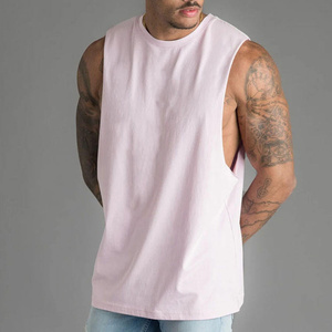 Camiseta sin mangas de punto sin mangas para deportes y Fitness de RAM Industry's Premium Lightweight Sun Faded Gym - Product Image 4